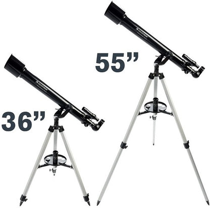CELESTRON TELESCOPIO POWERSEEKER 60AZ TERRESTRE  ASTRONOMICO RIFRATTORE COMPLETO