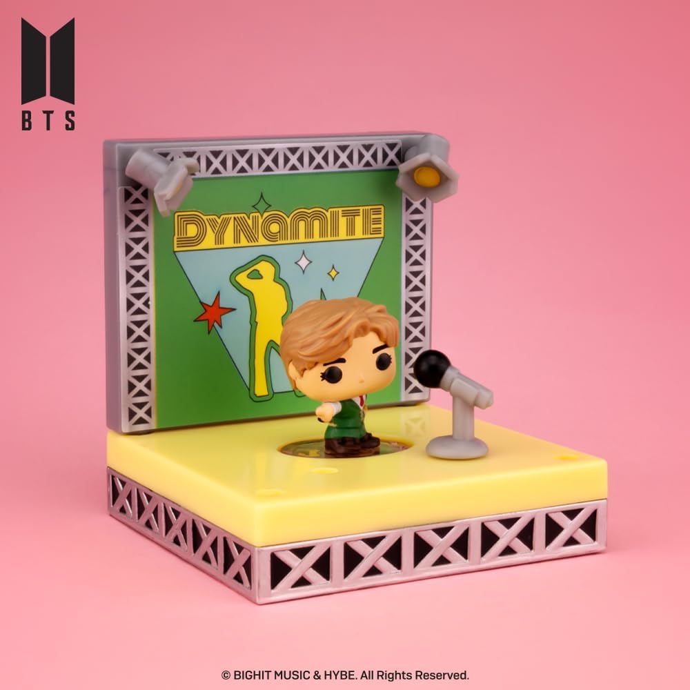 Funko Bitty Pop! Stages BTS: V (Dynamite) Mini Vinyl Figure 3cm Da Collezione
