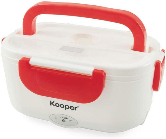 Kooper Scaldavivande Elettrico La Cucina 40W Plastica Comparti Rimovibili Rosso