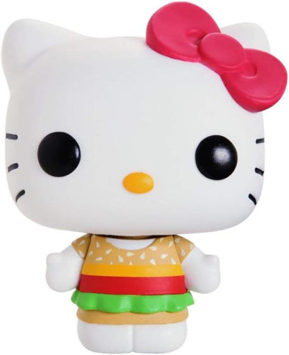 Funko Pop ! Hello Kitty - (29) Hello Kitty (Kawaii Burger Shop) Vinyl Figure 9Cm