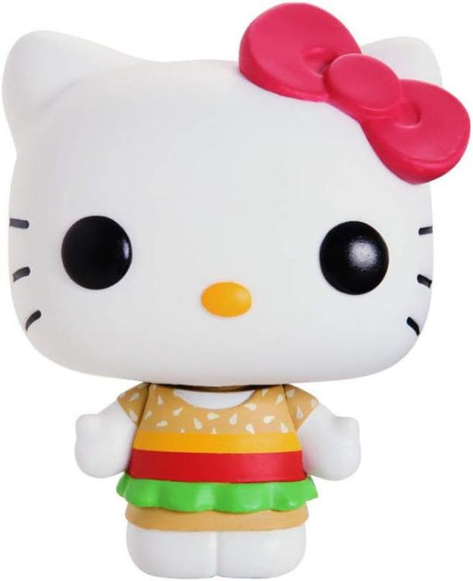 Funko Pop ! Hello Kitty - (29) Hello Kitty (Kawaii Burger Shop) Vinyl Figure 9Cm