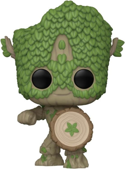Funko Pop ! Marvel Groot As Captain America - (1392) Statuetta Vinyl Figure 9Cm