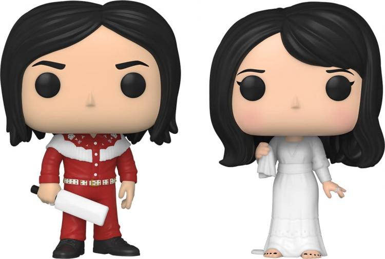 Funko Pop ! Rocks The White Stripes - Jack White & Meg White 2 Pack Vinyl Figure