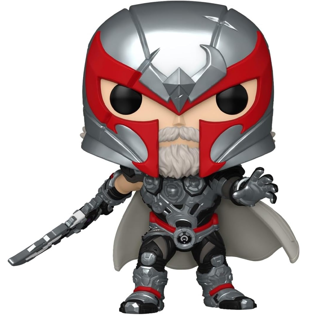 Funko Pop! Marvel Rivals (1065) Magneto - Bobblehead Vinyl Figure 9cm