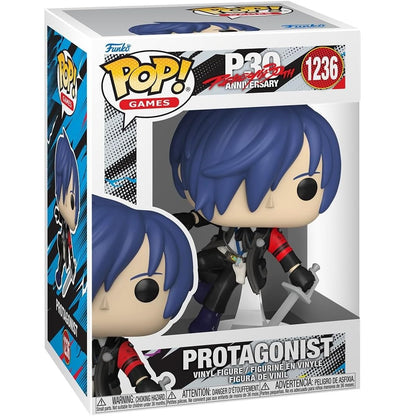 Funko Pop! Games: Persona 3 - Persona 30th Anniversary (1236) Protagonist - Vinyl Figure 9cm