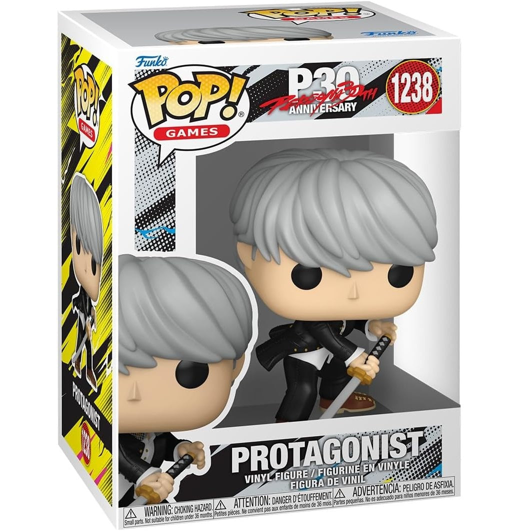 Funko Pop! Games: Persona 4 - Persona 30th Anniversary (1238) Protagonist - Vinyl Figure 9cm