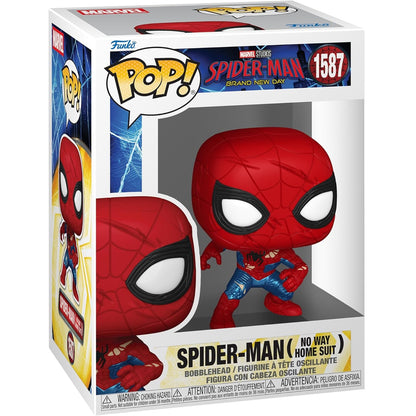 Funko Pop! Marvel Spiderman Brand New Day (1587) Spiderman No way Home Suit Vinyl Figure 9Cm (Copia)