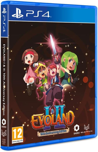 Evoland I&II 10th Anniversary Edition Ps4 Videogioco Multilingua Playstation 4