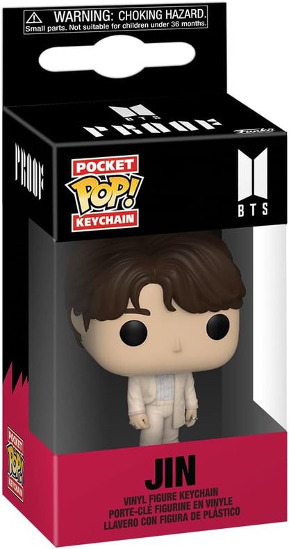 Funko Pocket Pop! Keychain: BTS (Album Proof) Jin - Mini Figure 4cm