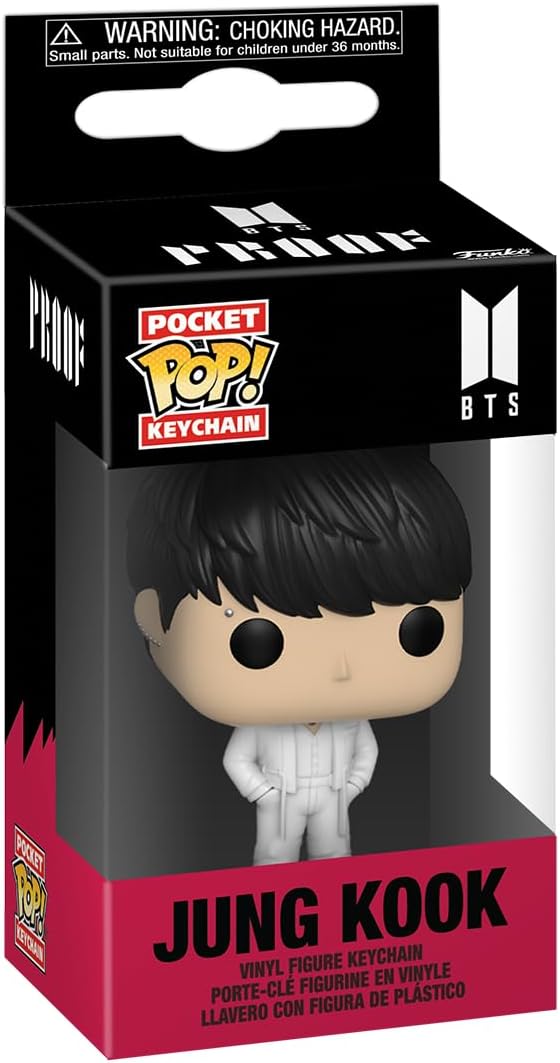 Funko Pocket Pop! Keychain: BTS (Album Proof) Jung Kook - Mini Figure 4cm