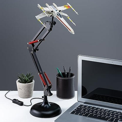 Paladone Lampada Star Wars X-Wing Posable Desk Light Scrivania Led Desk