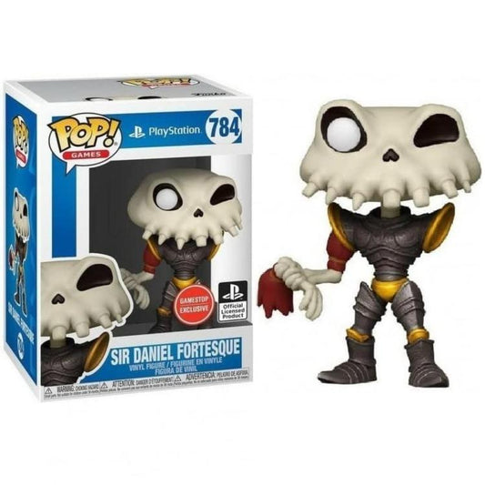 Funko Pop ! Games - Playstation Medievil (784) Sir Daniel Fortesque Figure 9Cm
