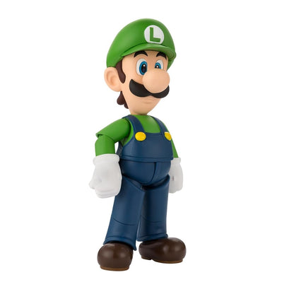 Bandai S.H. Figuarts - Super Mario - Luigi Action Figure da Collezione - 13 cm