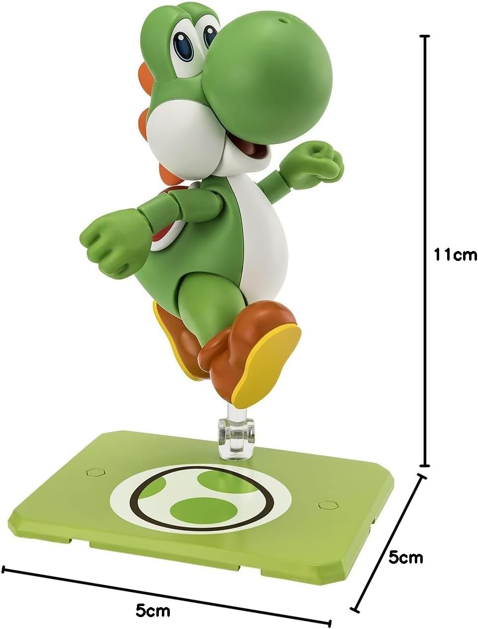 Bandai Namco S.H. Figuarts: Yoshi (Super Mario) - Figure Articolata 16cm Tamashi Nations