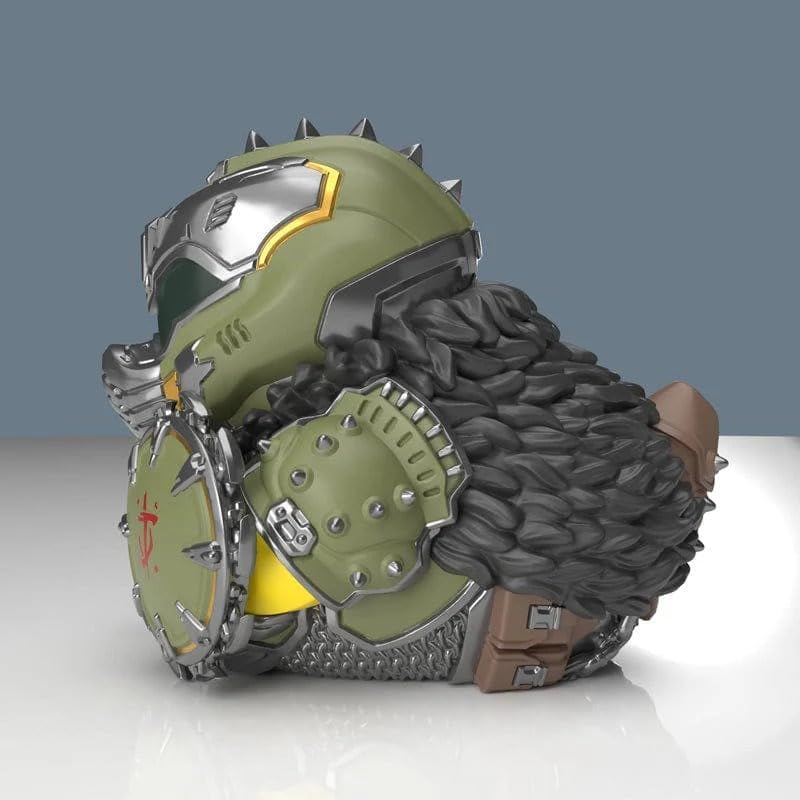 Tubbz Doom The Dark Ages: "Doom Slayer" Paperella Vinyl Figure Collezione 9cm Duck