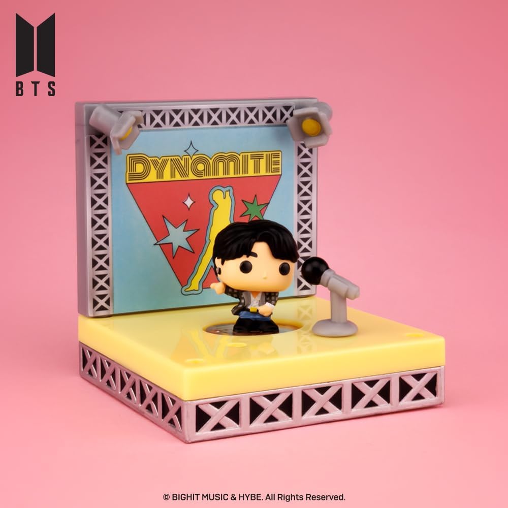 Funko Bitty Pop! Stages BTS: Jung Kook (Dynamite) Mini Vinyl Figure 3cm Da Collezione