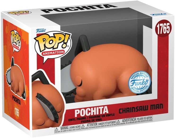 Funko Pop ! Animation Chainsaw Man - (1765) Pochita Sleeping Special Edition