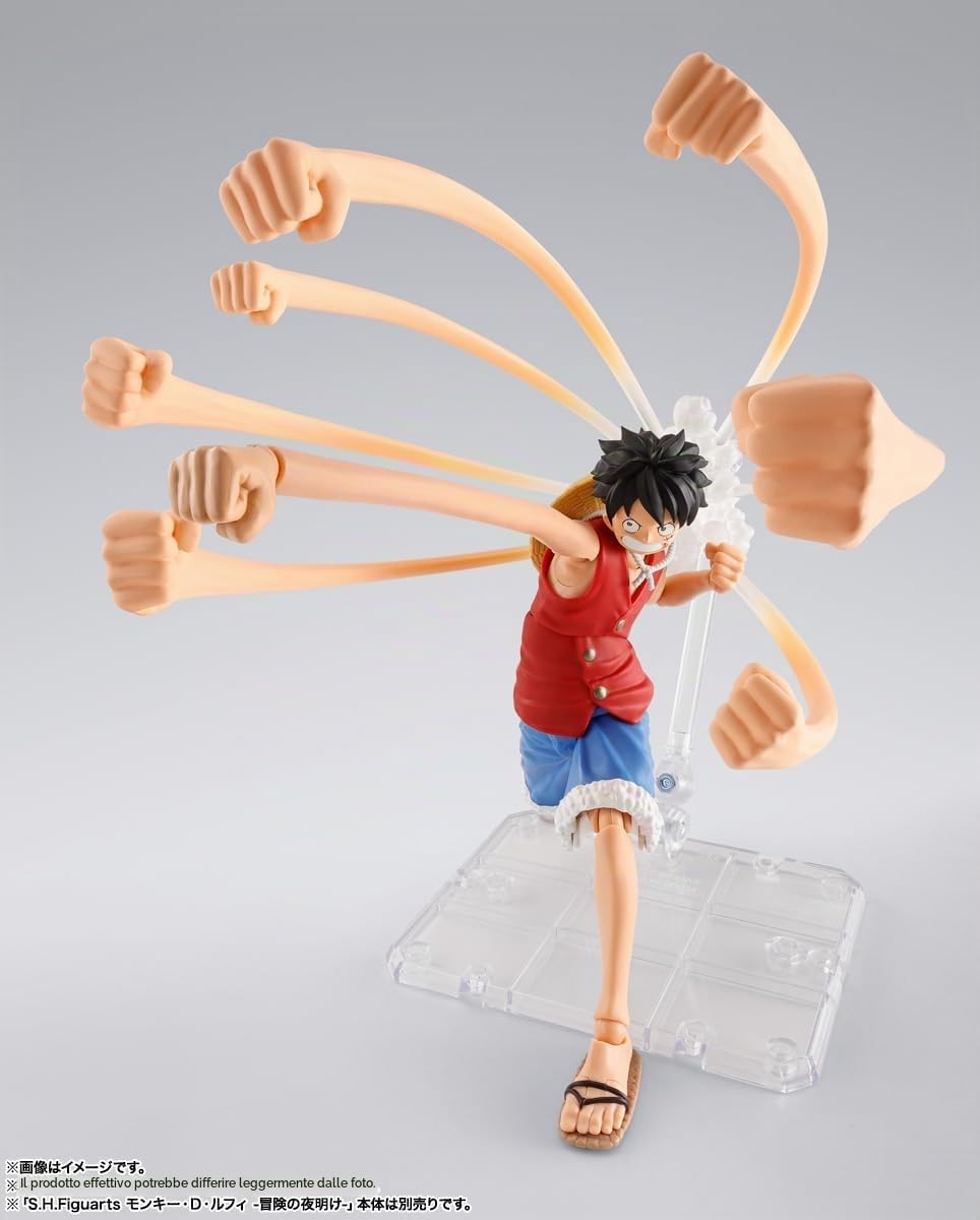 Bandai S.H. Figuarts: One Piece Monkey D. Luffy Romance Dawn Gum-Gum Option Parts Set - Action Figure 16cm