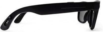 Nilox Occhiali Smart Video con Fotocamera 8MP, Registrazione Full HD UV400, Audio Open-Ear, Lenti Intercambiabili Trasparenti e Solari, Filtro Luce Blu, Autonomia Fino a 18 Ore