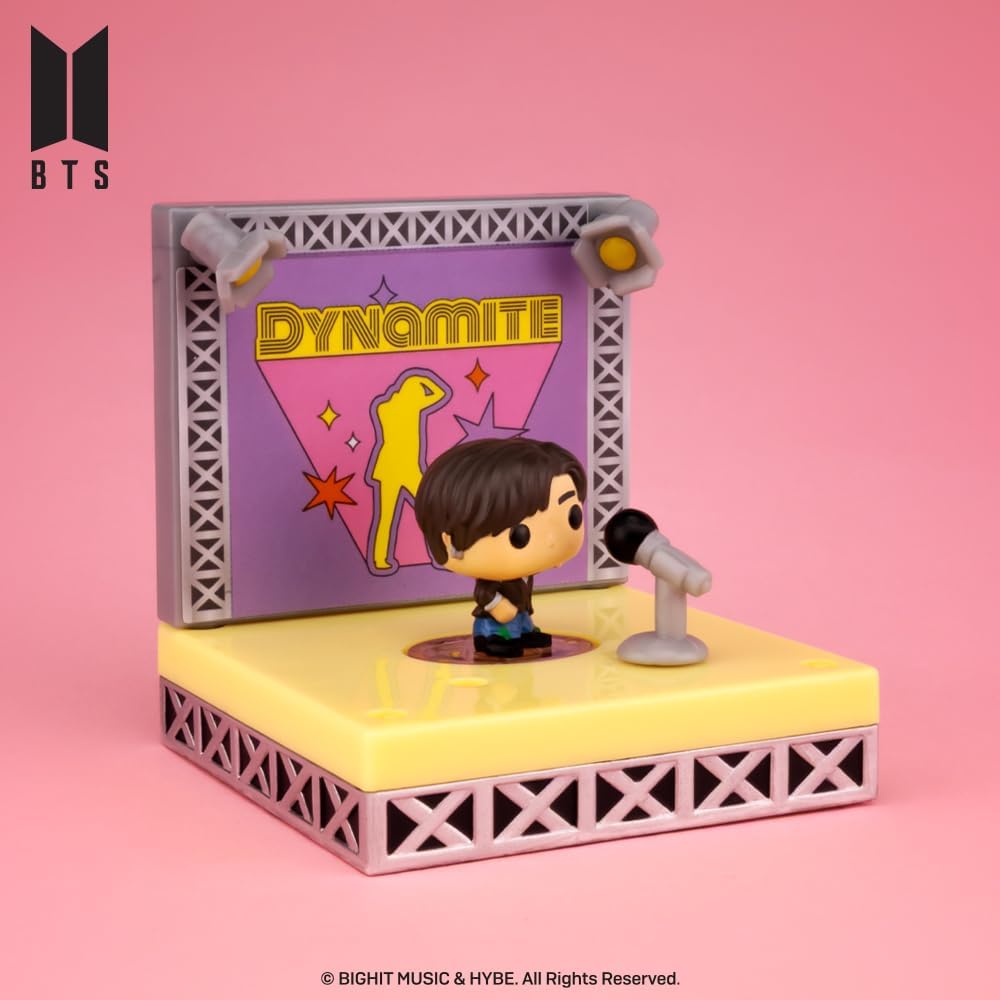 Funko Bitty Pop! Stages BTS: Suga (Dynamite) Mini Vinyl Figure 3cm Da Collezione