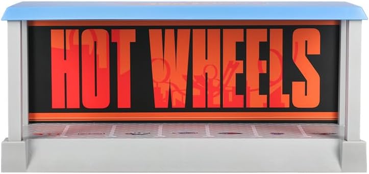 Paladone Hot Wheels Garage Case Lampada Da Tavolo Display Led Cars Machine