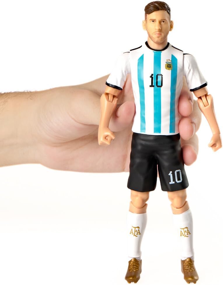 Banbo Toys - Sockers - Argentina (Lionel Messi) Action Figure Football/Calcio Statuetta da Collezione 20cm