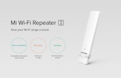 Xiaomi Mi Wifi Repeater 2 Chiavetta Usb Ripetitore Rete Wi Fi Internet 300Mbps