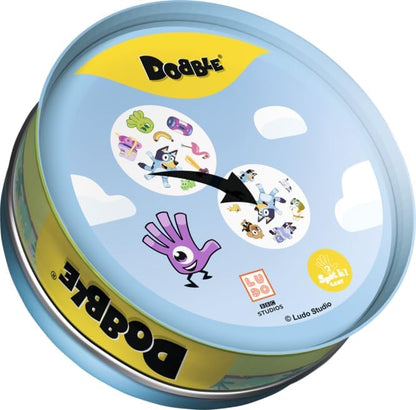 Asmodee - Dobble Bluey Gioco di Carte Rapido e Divertente da 2 a 8 Giocatori