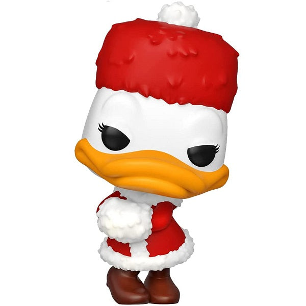 Funko Pop ! Disney Holiday - (1127) Daisy Duck Christmas Figure Paperina 9Cm