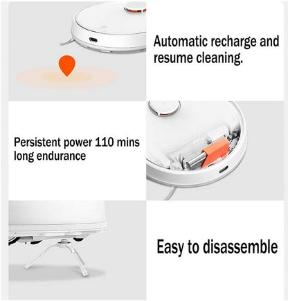 Xiaomi Aspirapolvere Mi Vacuum Mop Pro Robot Smart Controllo Remoto Lds Black