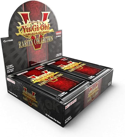 Yu-Gi-Oh! Rarity Collection V (Box 24 Packs) Edizione Inglese Trading Card Game Tcg