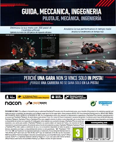 Rims Racing Ps5 Videogioco Ride Naked Italiano Gioco Nuovo Sigillato