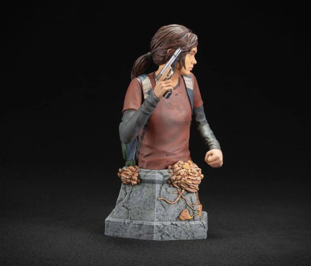 Dark Horse Deluxe: The Last Of Us Part 1 Ellie With Handgun Bust Statua Figure 20cm
