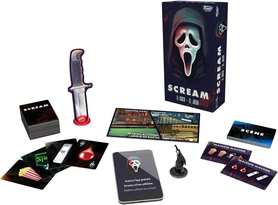 Funko Games - Scream the Game  Gioco da Tavolo Cooperativo Versione italiana