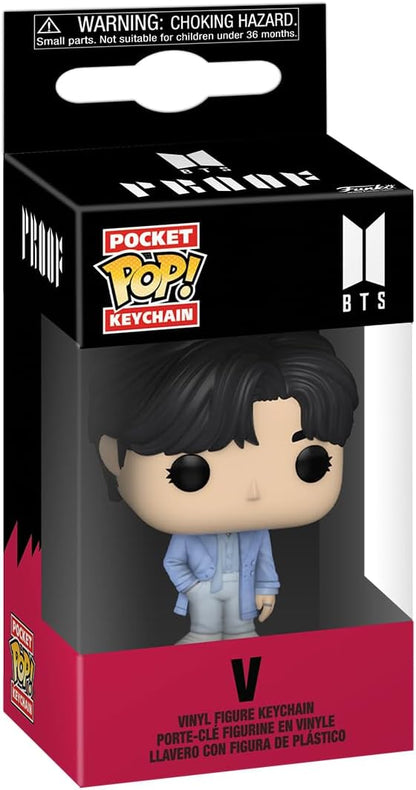 Funko Pocket Pop! Keychain: BTS (Album Proof) V - Mini Figure 4cm