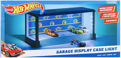 Paladone Hot Wheels Garage Case Lampada Da Tavolo Display Led Cars Machine