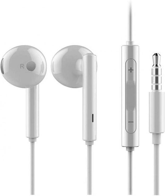 Huawei Auricolari Am116 White Metal Earpods Connettore 3.5Mm In-Ear Wired Cuffie