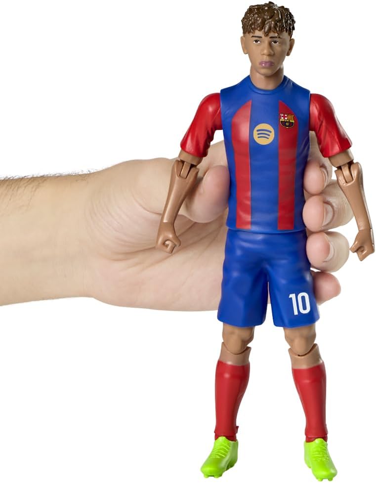 Banbo Toys - Sockers - Barcellona (Lamine Yamal) Action Figure Football/Calcio Statuetta da Collezione 20cm