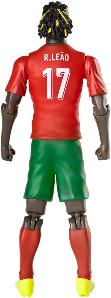 Banbo Toys - Sockers - Portogallo (Rafael Leao) Action Figure Football/Calcio Statuetta da Collezione 20cm