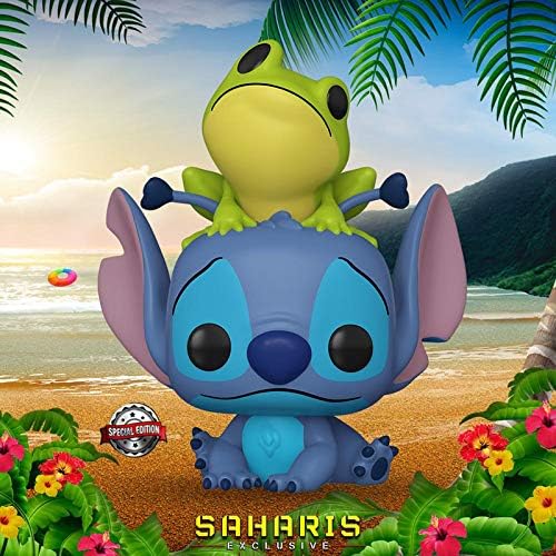 Funko Pop ! Disney - Lilo & Stitch (986) - Stich With Frog Special Edition 9Cm