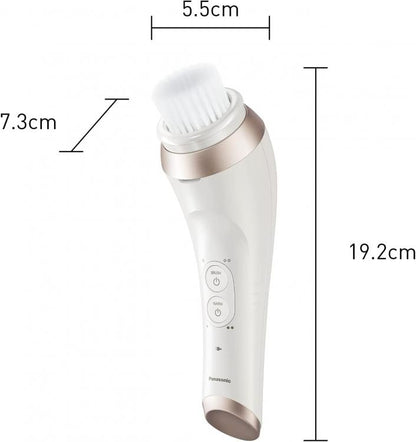 Panasonic Spazzola Detergente Pulizia Viso Con Micro-Schiuma 3In1 Bianco Eh-Xc10