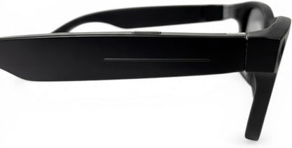 Nilox Occhiali Smart Video con Fotocamera 8MP, Registrazione Full HD UV400, Audio Open-Ear, Lenti Intercambiabili Trasparenti e Solari, Filtro Luce Blu, Autonomia Fino a 18 Ore