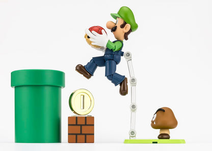 Bandai Namco S.H. Figuarts: Set di gioco Super Mario - Action Figure Tamashi Nations