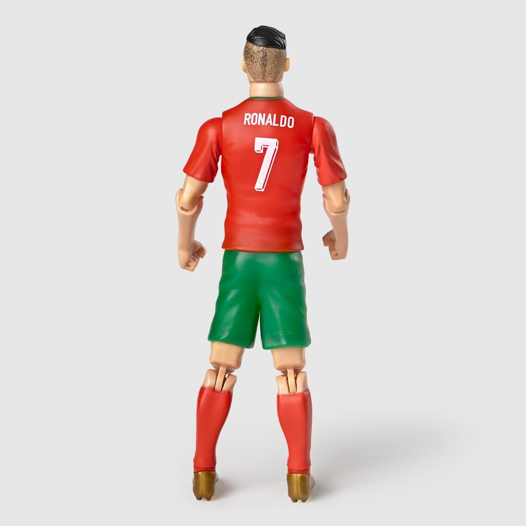 Banbo Toys - Sockers - Portogallo (Cristiano Ronaldo) Action Figure Football/Calcio Statuetta da Collezione 20cm