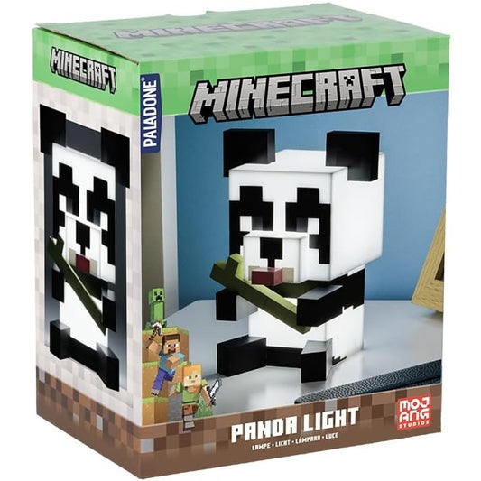 Paladone Lampada Minecraft Panda - Lampada Luce Led Notturna A Batterie Aaa
