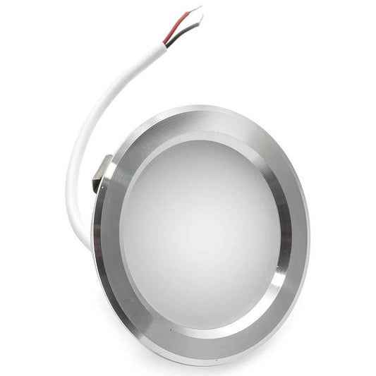 Faretto Led Rotondo Slim 3W 240Lm Da Incasso Opaco Luce Bianco Naturale Un-P60An