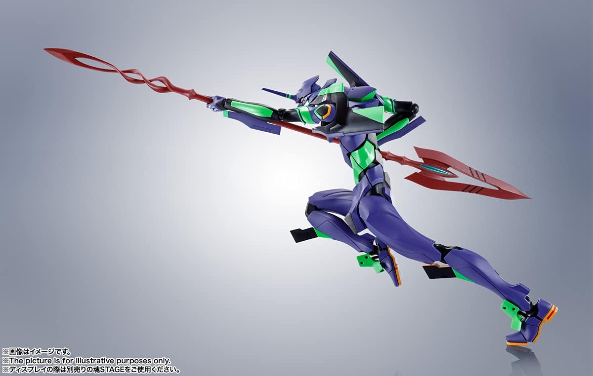 Bandai Robot Spirits: Neon Genesis Evangelion Test Type EVA-01 - Figure Articolata 16cm