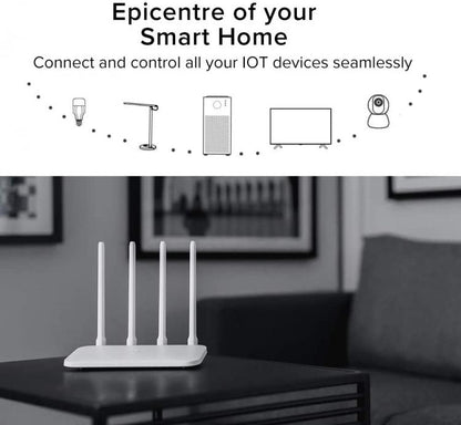 Xiaomi Mi Router 4C Dvb4231Gl Wifi 2.4Ghz / Ethernet 4 Antenne 300Mbps Porte Lan