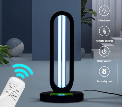 Lampada Germicida Luce Raggi Uv - Ozono Per Sanificazione Ambienti Batteri Virus