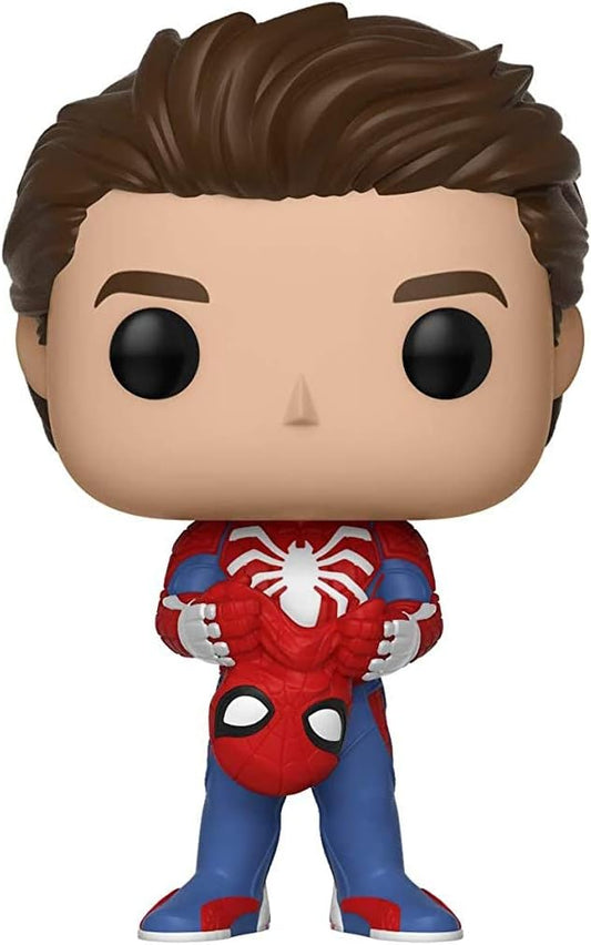 Funko Pop ! Games Marvel Gameverse - (395) Spiderman Unmasked Figure 9cm